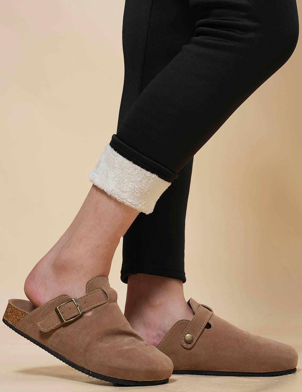 Ladies Inside Fleece Velvet Legging Pants