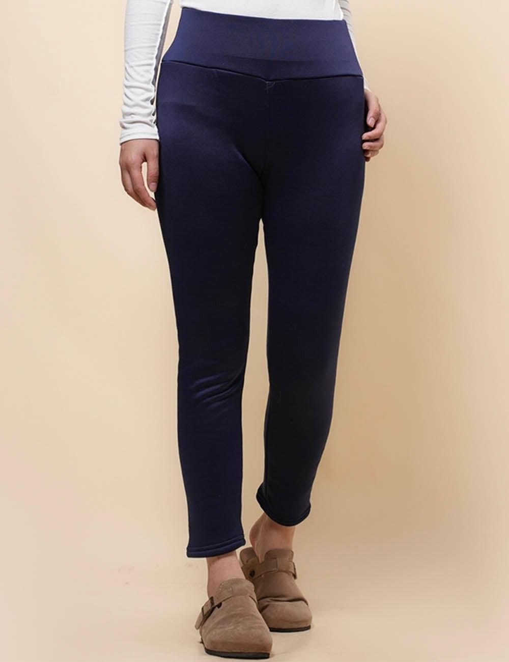 Ladies Inside Fleece Velvet Legging Pants