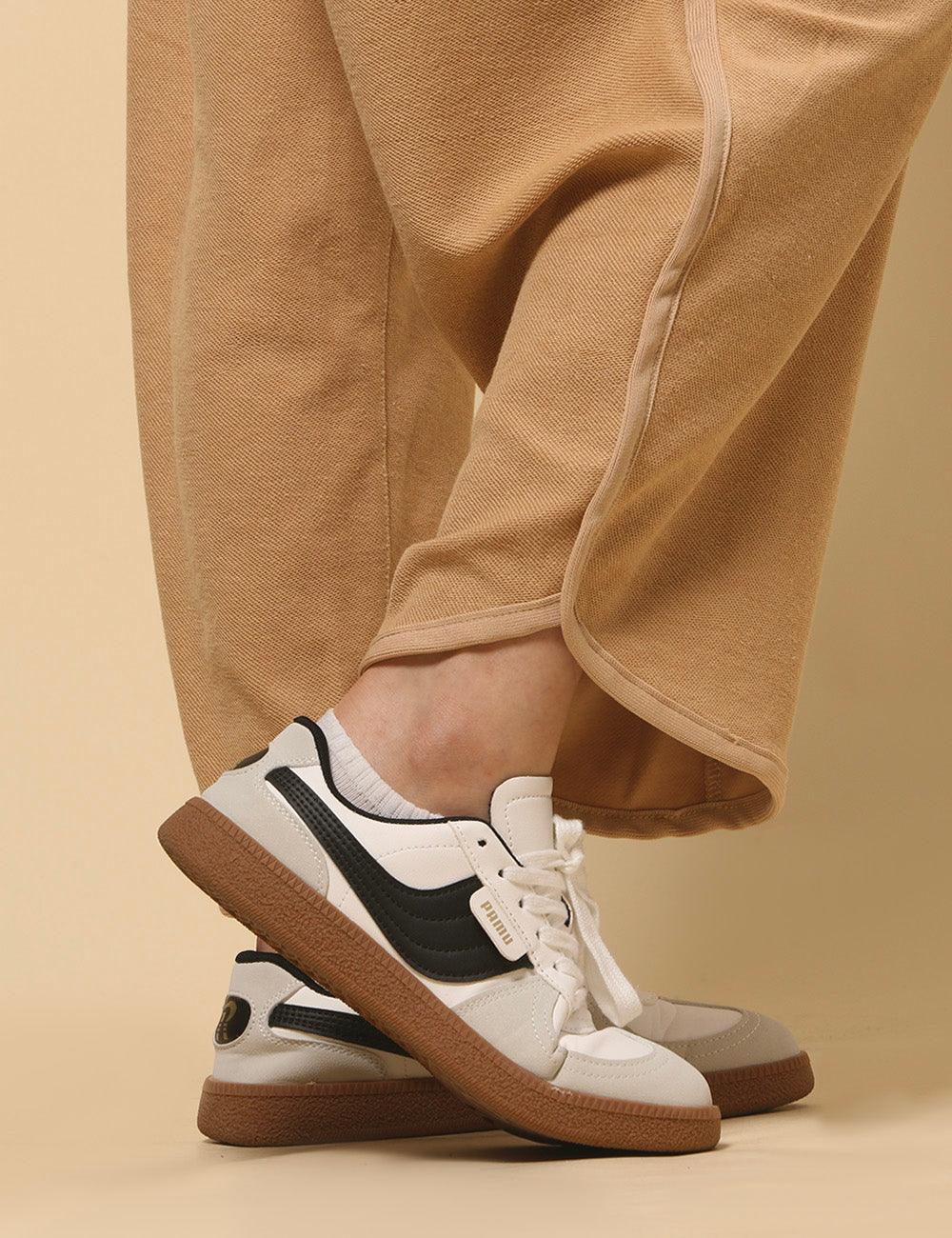 Ladies Solid Color Casual Pockets Pants