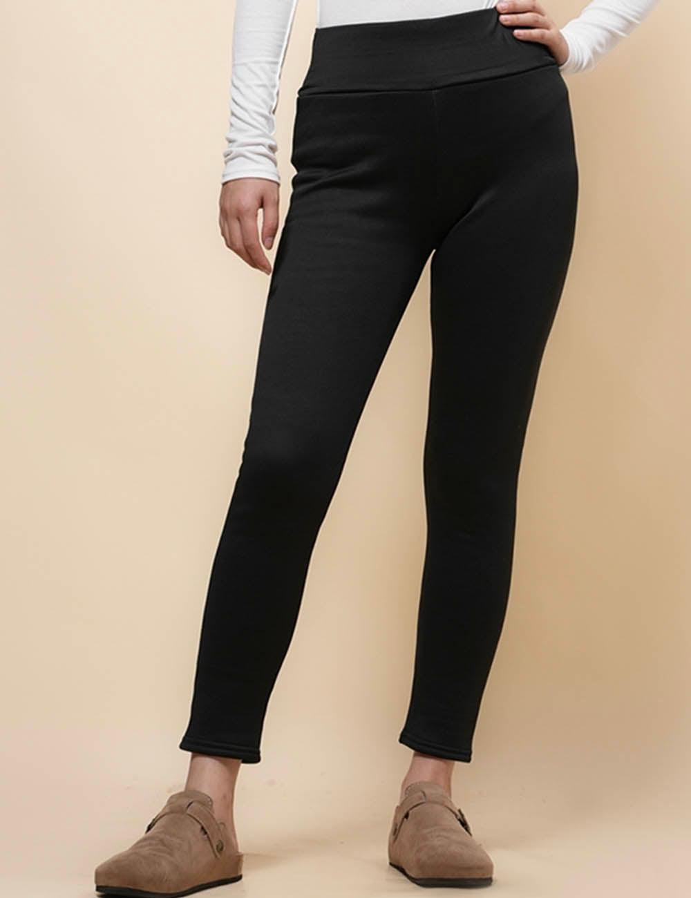 Ladies Inside Fleece Velvet Legging Pants