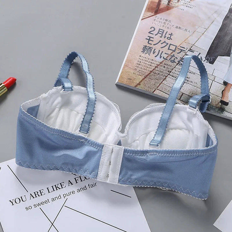 Sexy Adjustable Seamless Push-Up Bra – Open Bra Intimates for Women, Cup 1/2