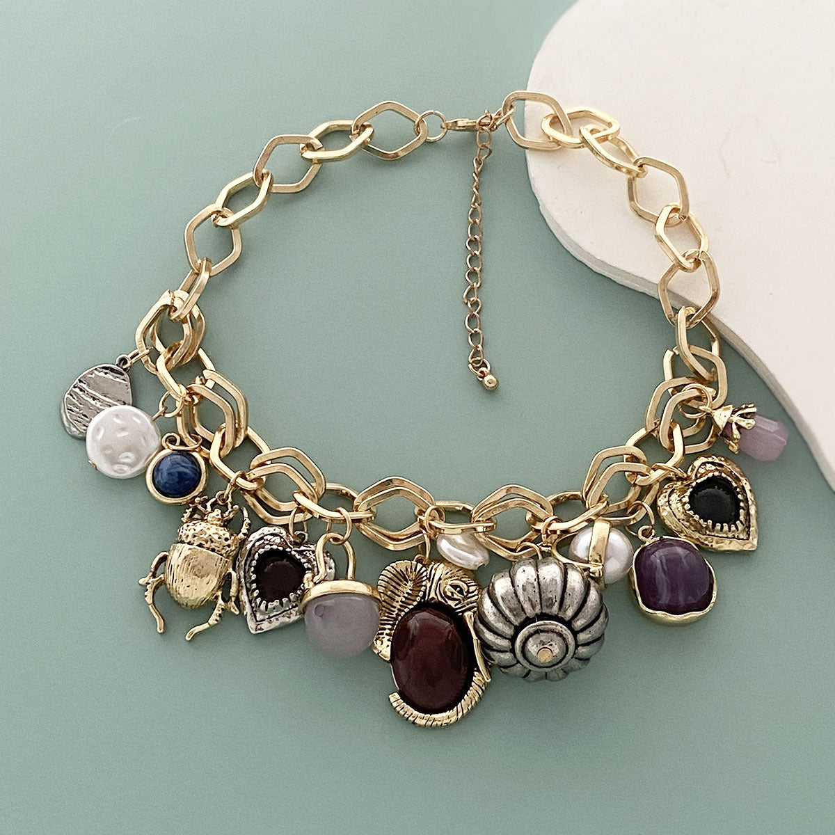 Ladies Punk Pandent Necklace