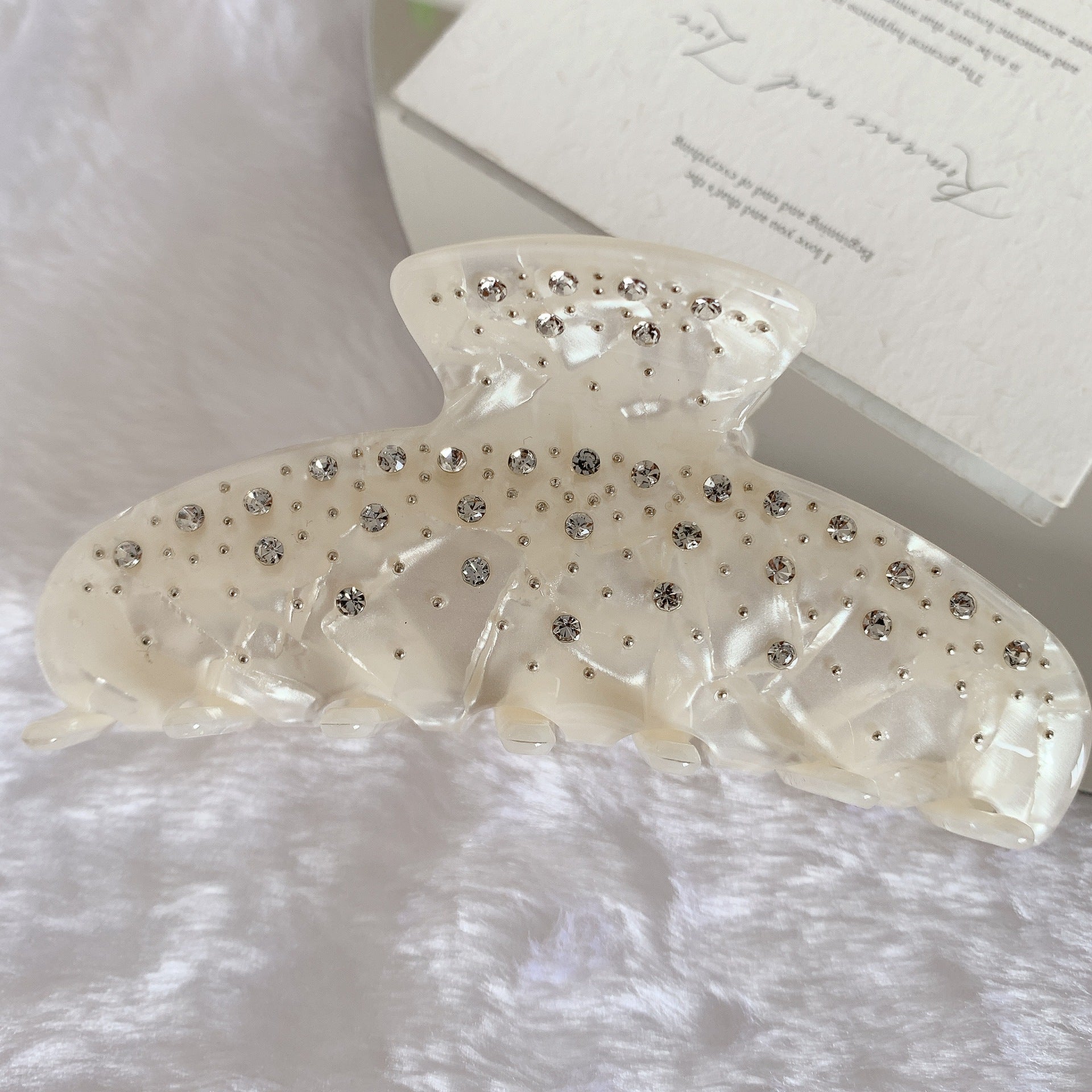 Rhinestone Simple Grab Clip