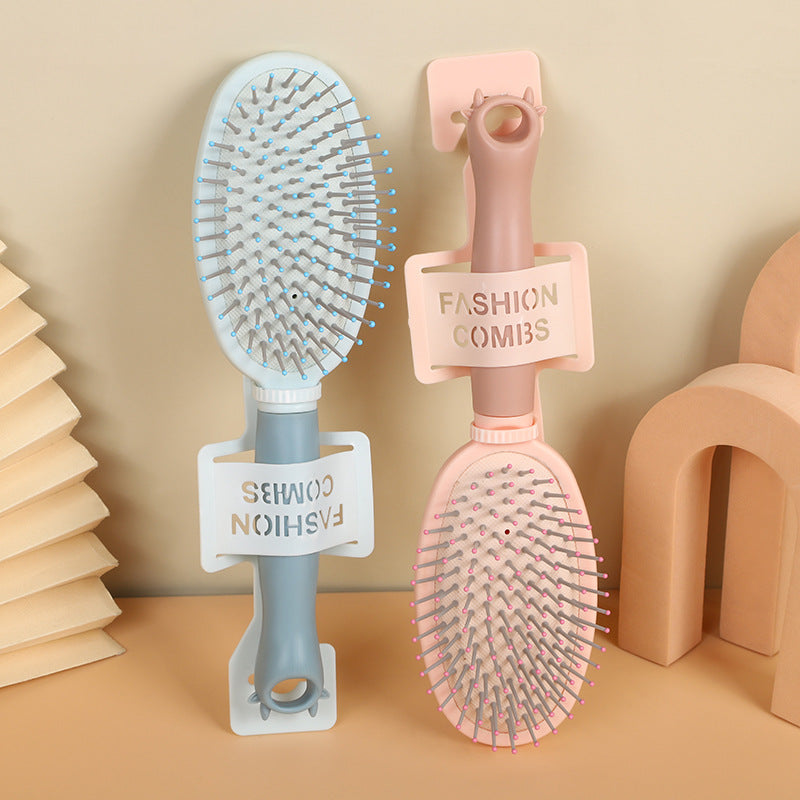 Cute Solid Color Massage Air Cushion Comb