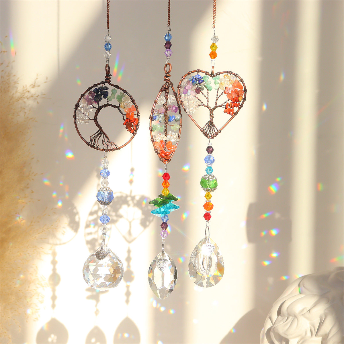 3+ Life Tree Suncatch Hangings