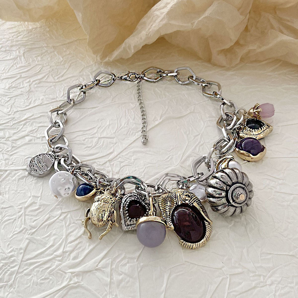 Ladies Punk Pandent Necklace