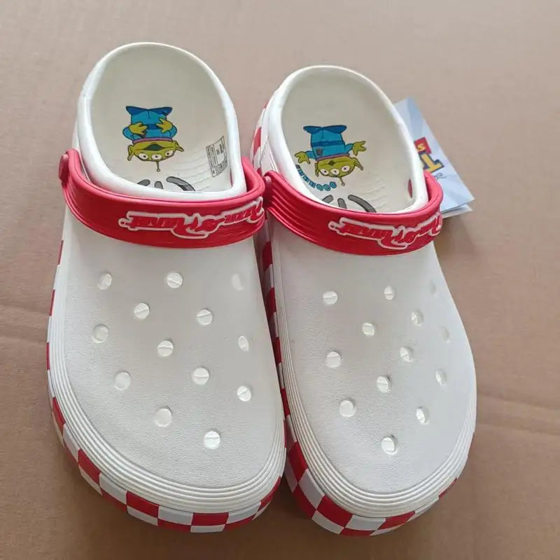 Toy Story Alien Cave Shoes – Unisex Summer Sandals & Slippers, Beach Gift
