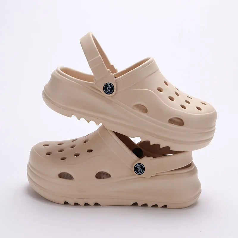 Women’s Chunky Platform Clogs – Non-Slip EVA Summer Sandals