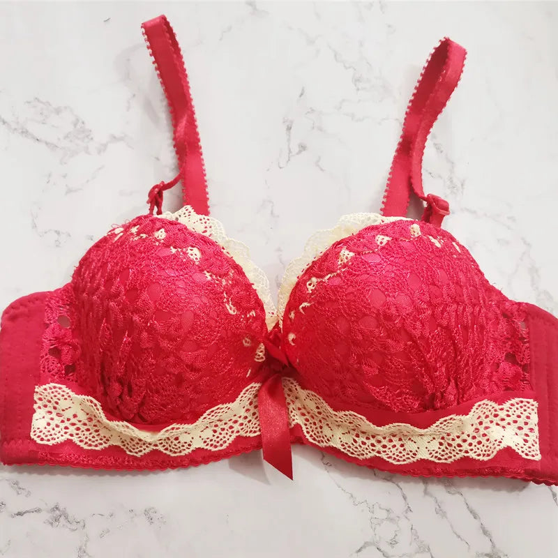 Sexy Adjustable Seamless Push-Up Bra – Open Bra Intimates for Women, Cup 1/2