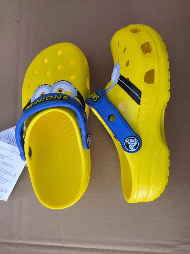 Minions EVA Sandals – Kawaii Kids' Beach Shoes