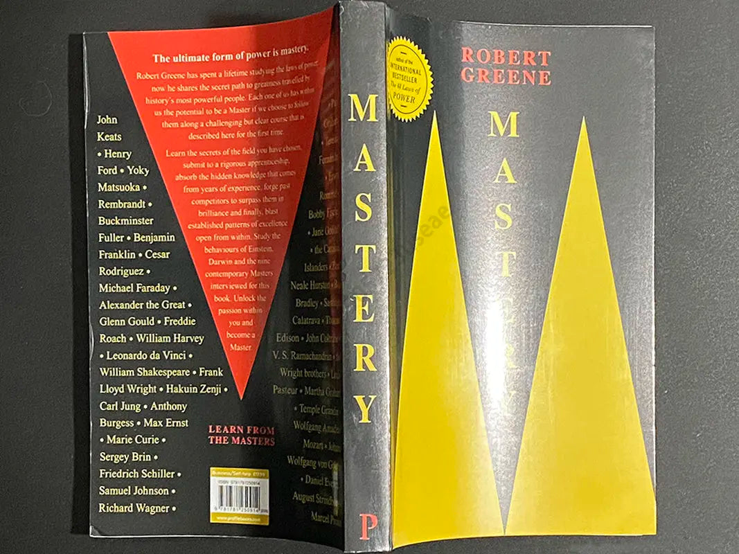 Mastery by Robert Greene – International Bestseller, English Paperback