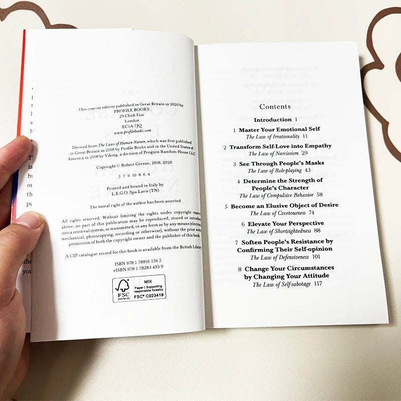 The Laws of Human Nature by Robert Greene