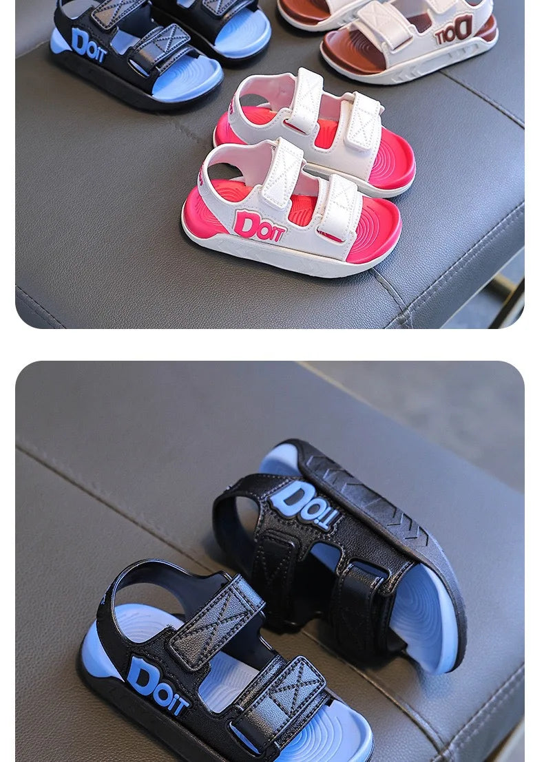 Kids' Summer Sandals – Lightweight, Breathable Open-Toe Beach Shoes