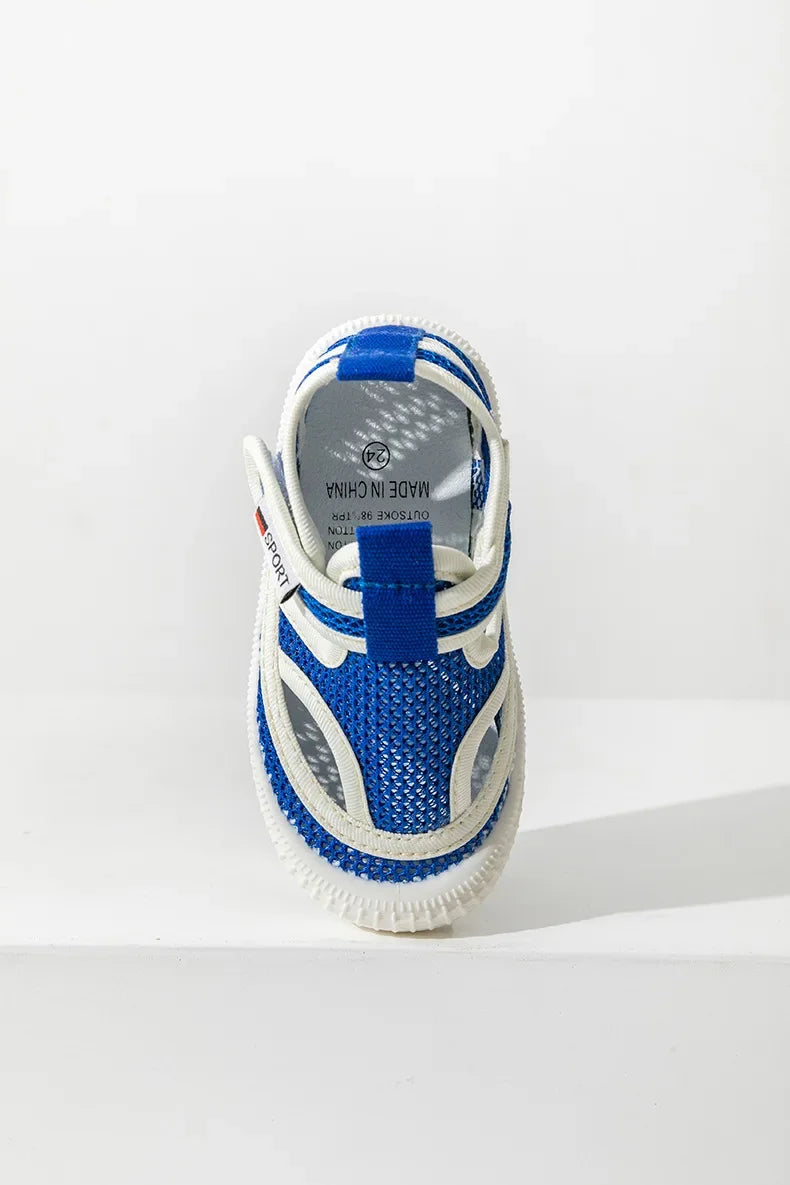 Kids Sandals – Fashionable Breathable Cut-out Shoes, Soft & Toe-Capped (Size 21-30)