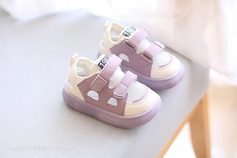 Kids Sports Sandals – Comfortable Hollow Board Shoes for Boys (1-4 Years)