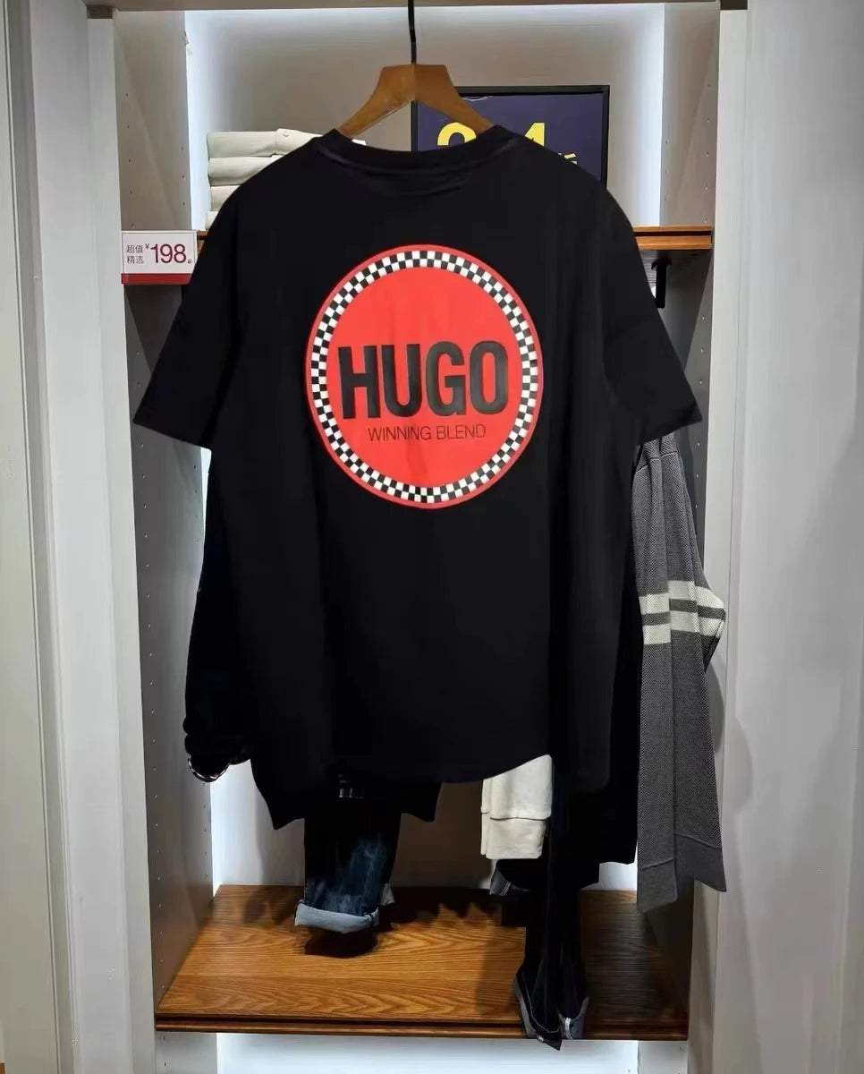 Men's T-Shirt – New Style, Cool & Loose, High-End Cotton Heavyweight