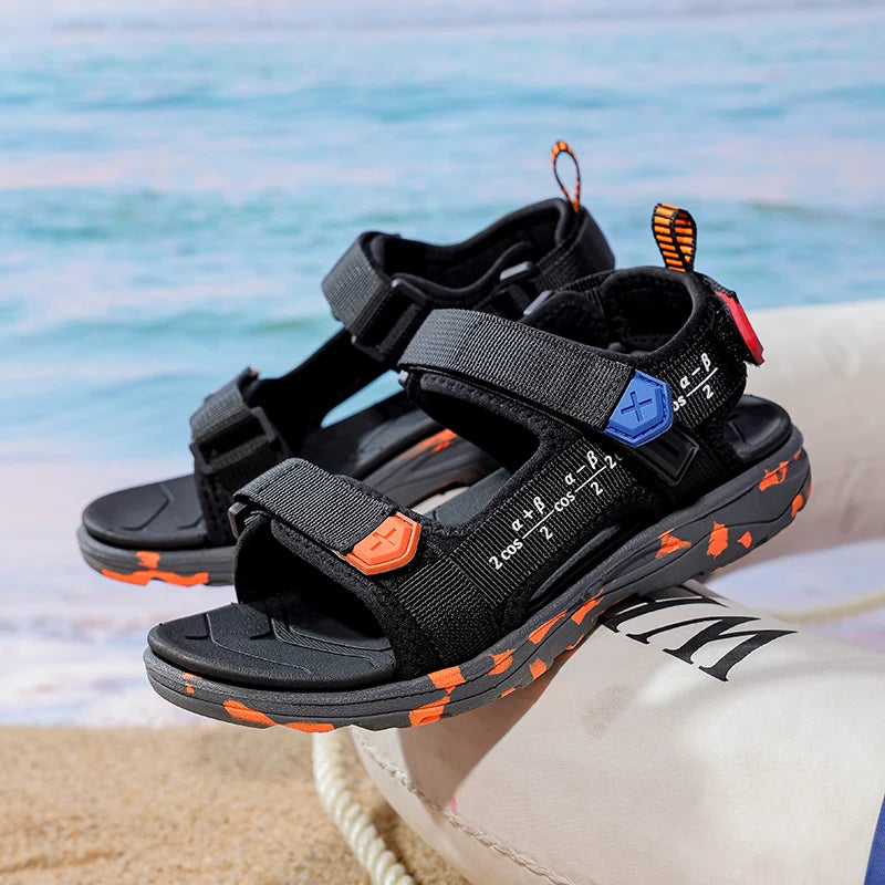 Kids' Beach Sandals – Non-Slip, Soft Bottom, Breathable & Lightweight Shoes