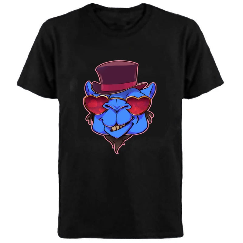 Men’s T-Shirt – Fashion Printed Pattern, Short-Sleeve Streetwear, Summer Casual Top