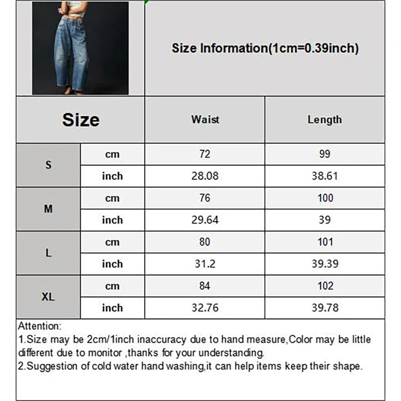 Y2K Wide-Leg Jeans for Women – Loose, Low-Waist, Cropped Denim with Pockets.