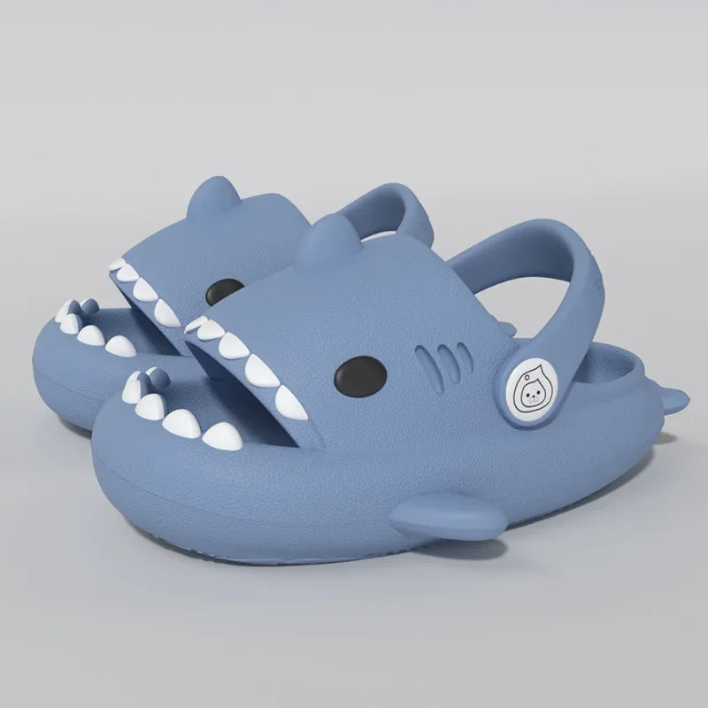 Evshine Shark Slippers For Children Summer Shark Shoes Fashion Shark Sandals Child Sandals Lovely Boys And Girls Beach Slippers