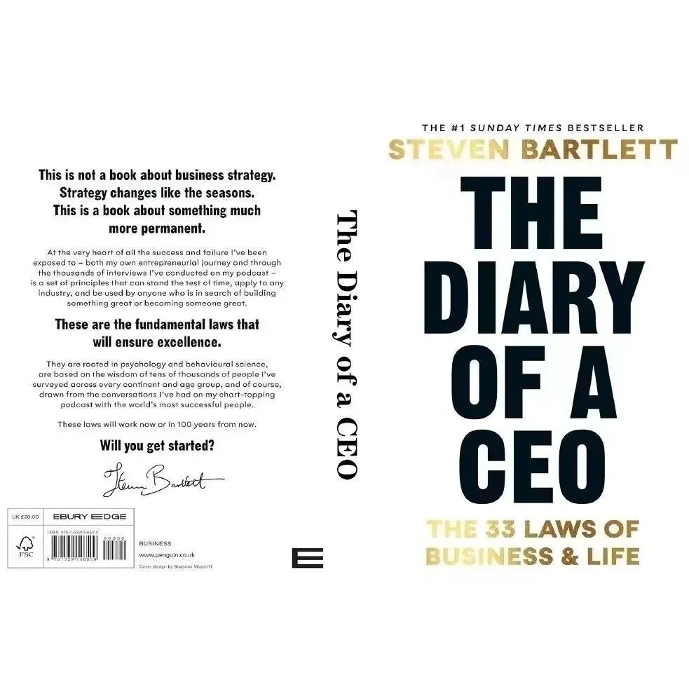 The Diary of a CEO – 33 Laws of Business & Life, English Book