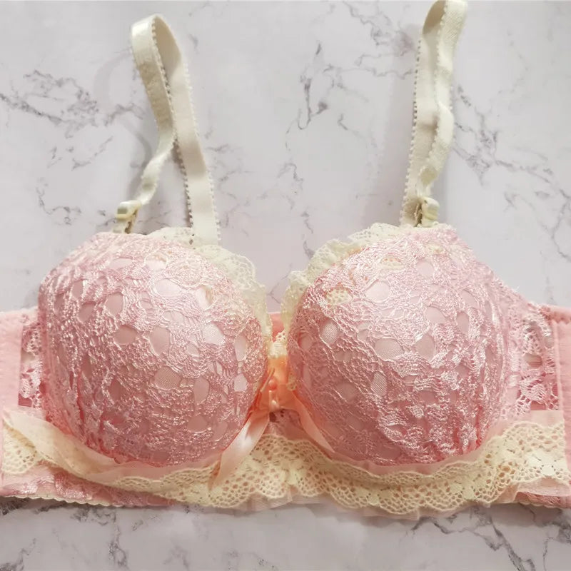 Sexy Adjustable Seamless Push-Up Bra – Open Bra Intimates for Women, Cup 1/2