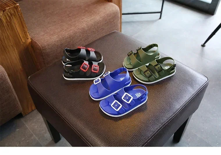 Kids Sandals – Soft, Lightweight, Closed-Toe Beach Shoes for Boys & Girls
