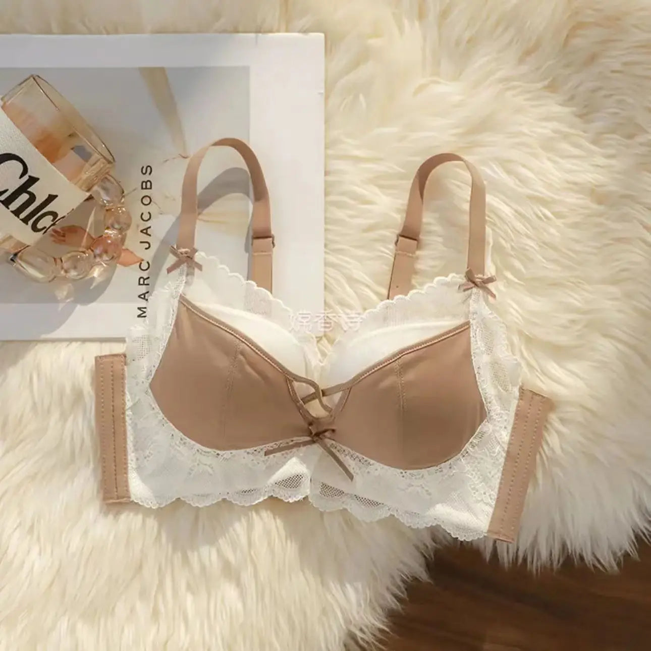 Women’s Bra – Non-Steel, Anti-Sagging, Breathable Thin Bra for Small Breasts