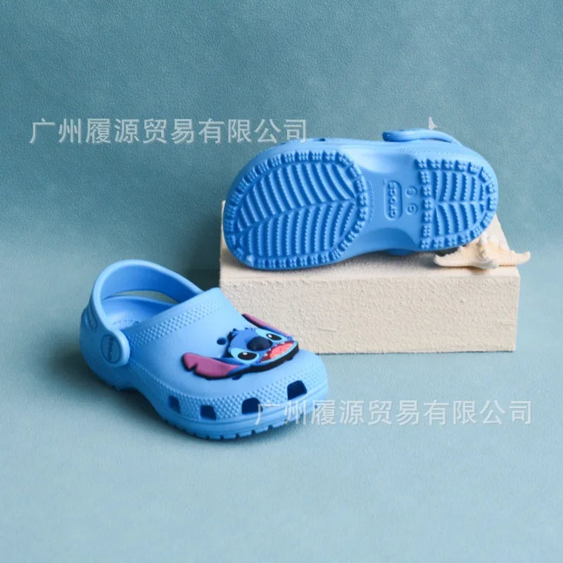 Miniso Kids' Cartoon Slippers – Cute Non-Slip Summer Sandals, Soft Sole Gift