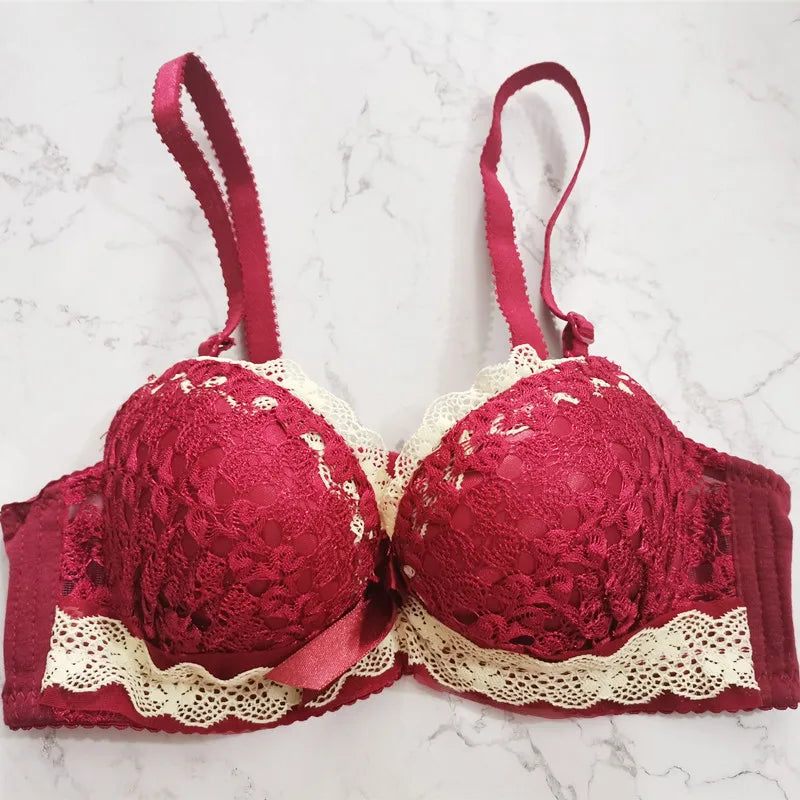 Sexy Adjustable Seamless Push-Up Bra – Open Bra Intimates for Women, Cup 1/2