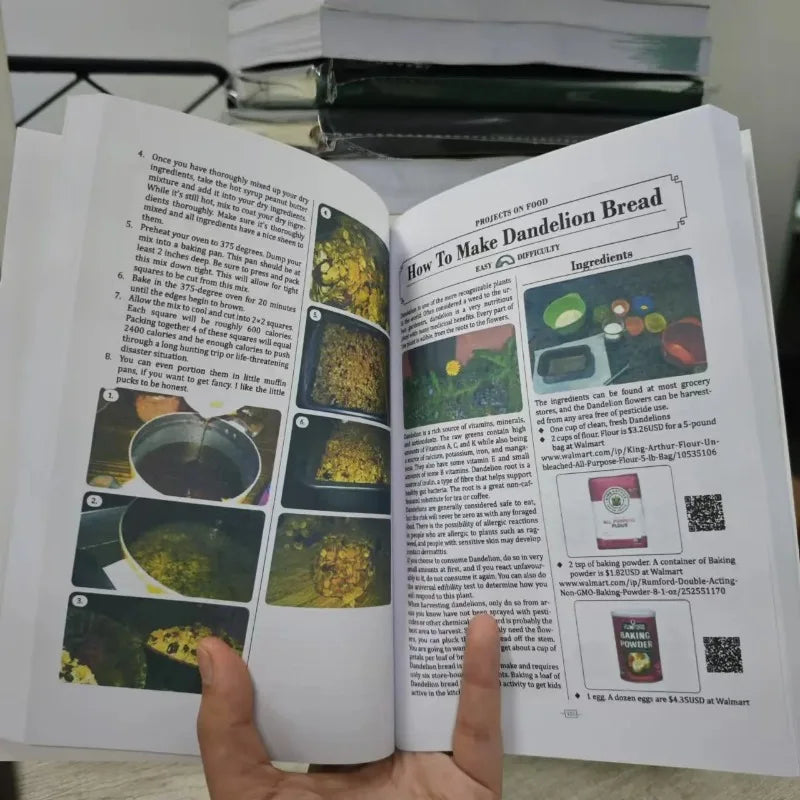 Grid Free Survival Project – English Edition, Full-Color Illustrated Book