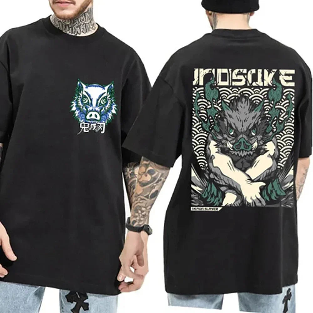 Men’s Fashion T-Shirt – Funny Print, Gym Beast, Oversized Cotton Tee