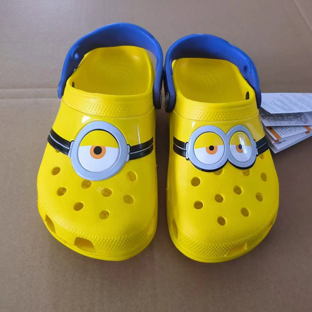 Minions EVA Sandals – Kawaii Kids' Beach Shoes