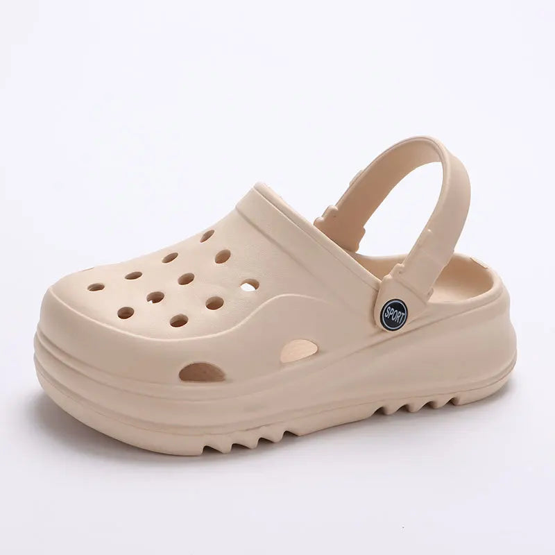 Women’s Chunky Platform Clogs – Non-Slip EVA Summer Sandals