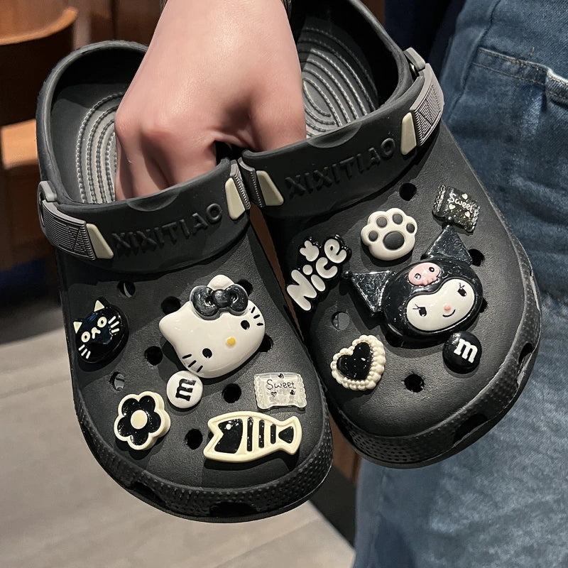 JIBBITZ Kuromi Resin Charms – Fun DIY Clog Decorations for Crocs