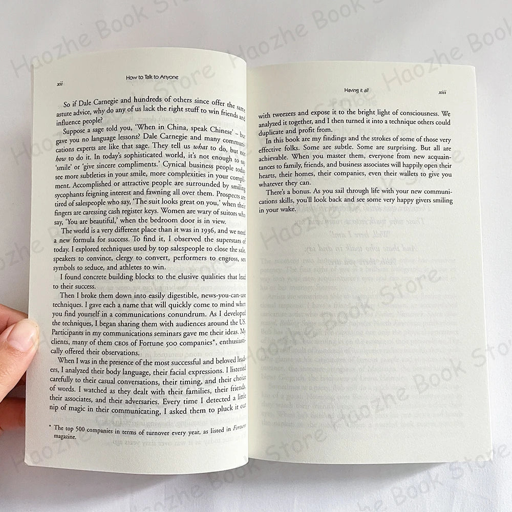 How to Talk to Anyone – 92 Tricks for Success in Relationships, English Paperback