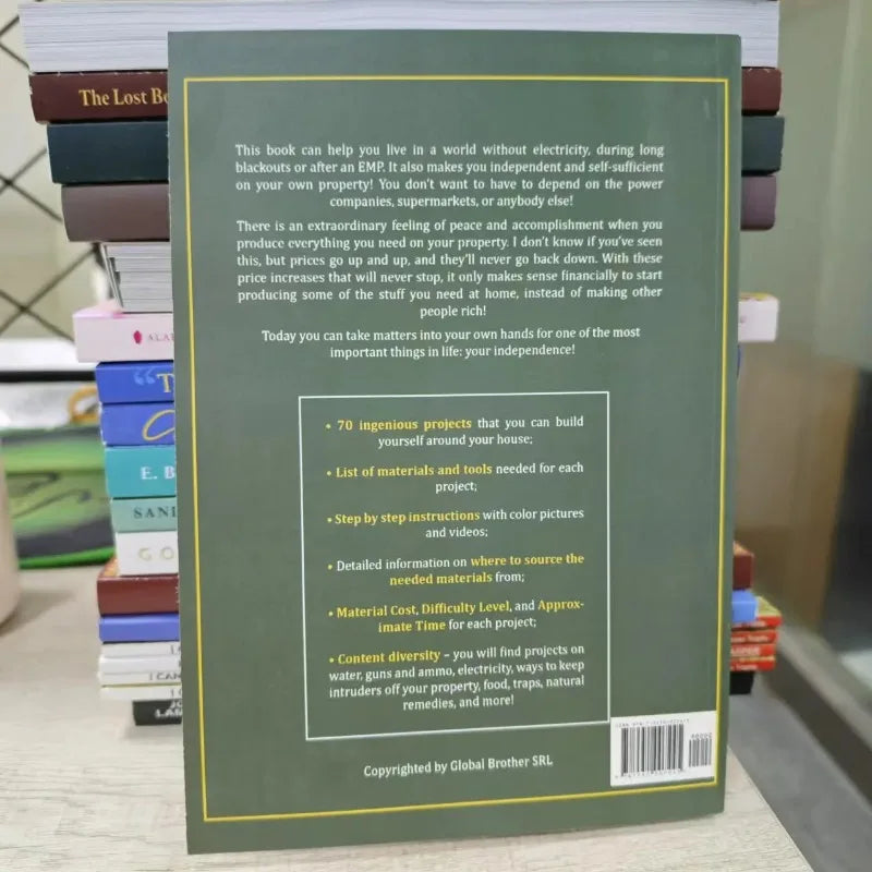 Grid Free Survival Project – English Edition, Full-Color Illustrated Book