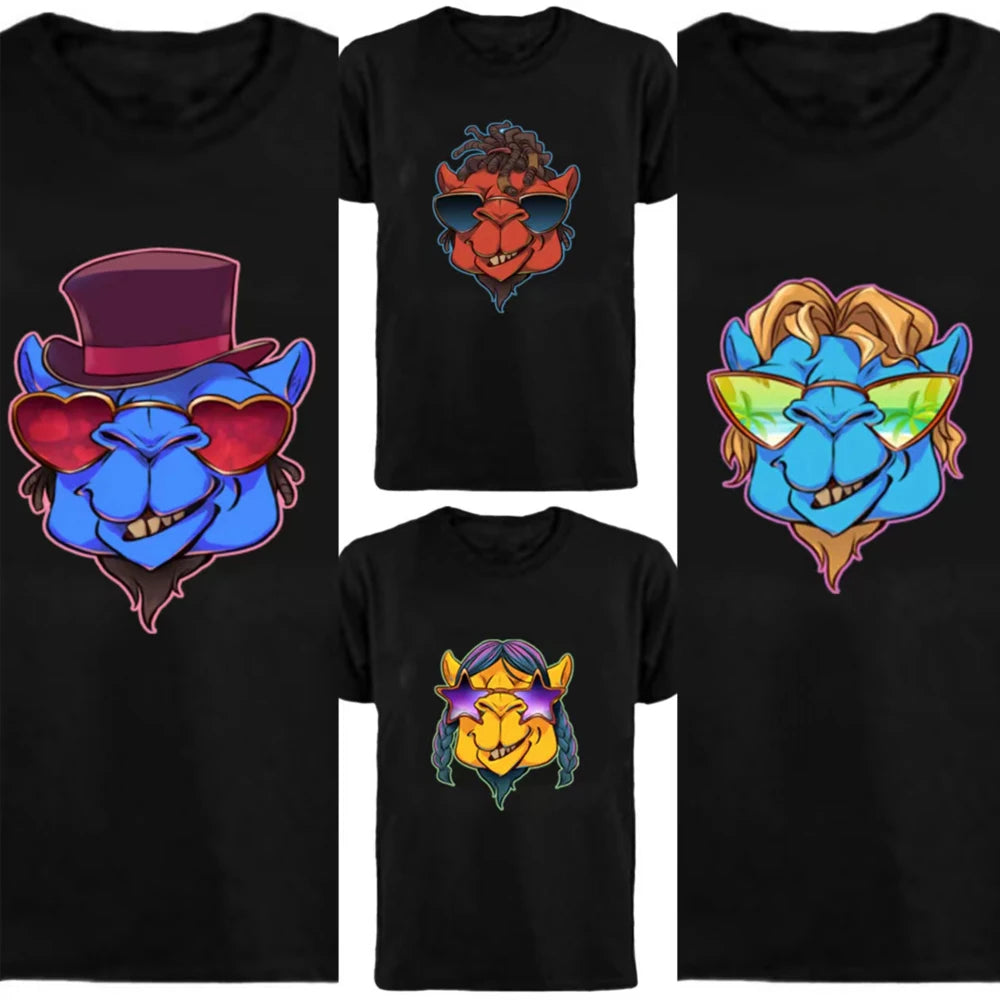 Men’s T-Shirt – Fashion Printed Pattern, Short-Sleeve Streetwear, Summer Casual Top