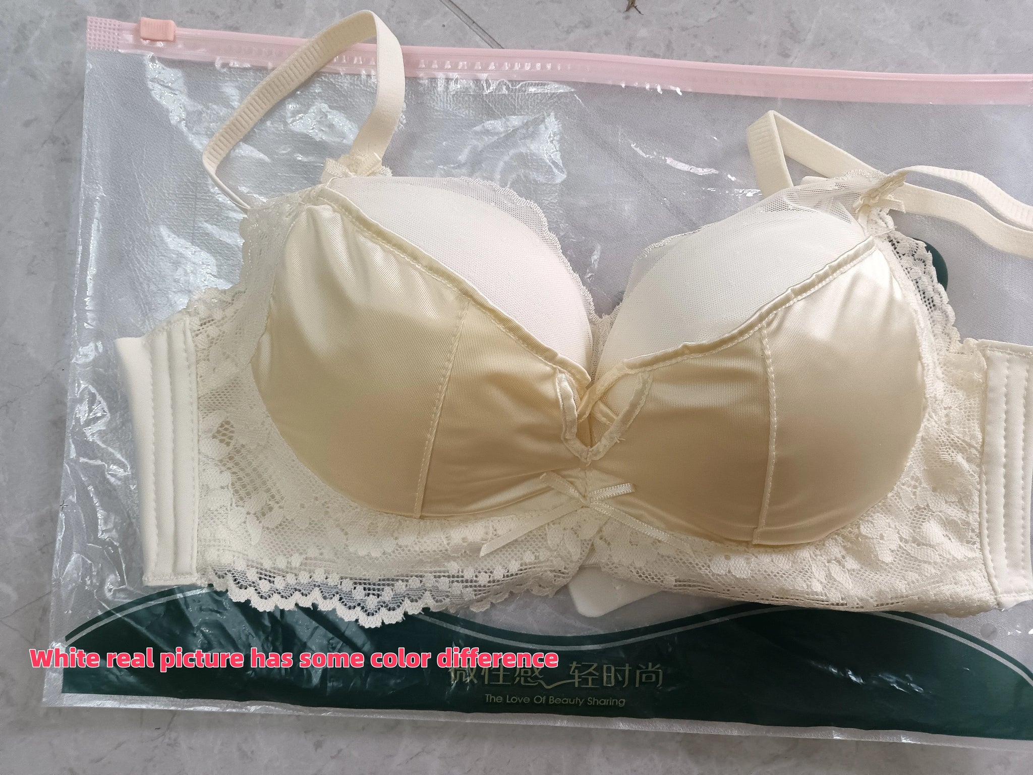 Women’s Bra – Non-Steel, Anti-Sagging, Breathable Thin Bra for Small Breasts