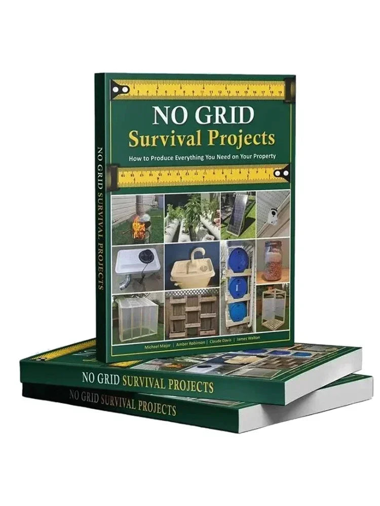 Grid Free Survival Project – English Edition, Full-Color Illustrated Book