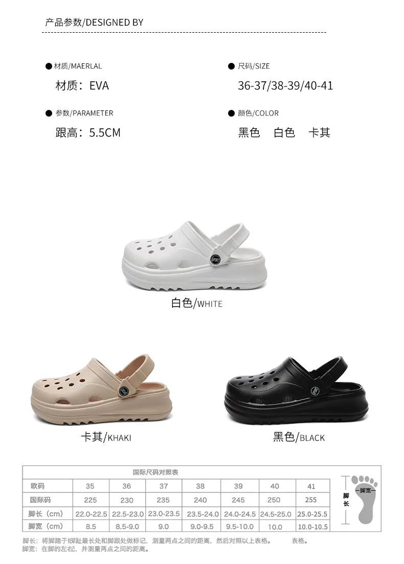 Women's Clogs – New Fashion Slippers with Cute DIY Bows, Outdoor Beach Slides for Girls