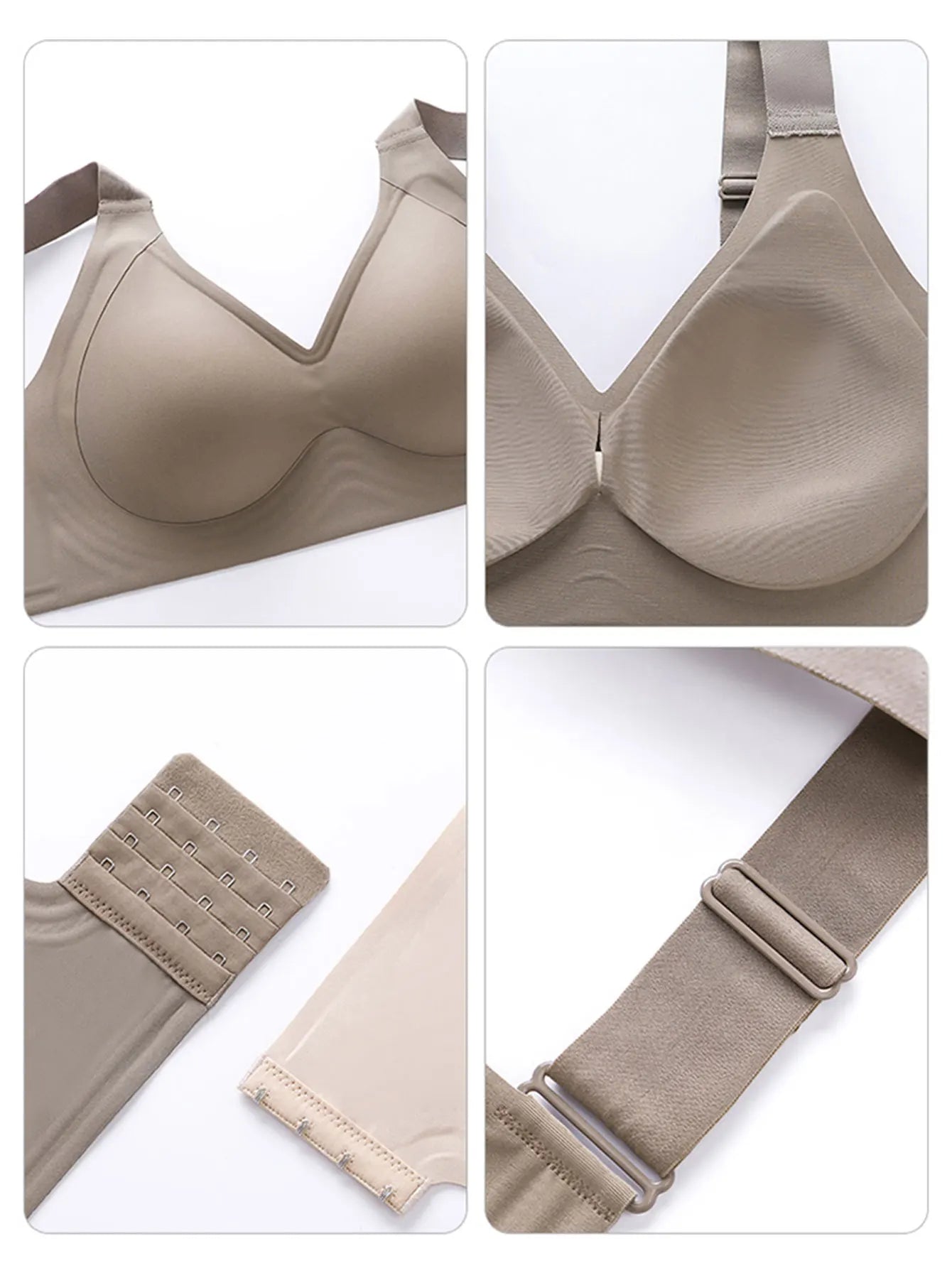 6XL Plus-Size Sleeping Bra – No Steel, Anti-Sagging, Yoga Vest Bra