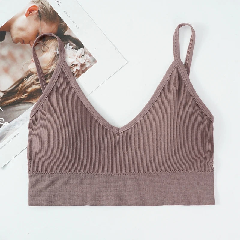 Sexy Seamless U-Back Bra – Wireless Push-Up Bralette for Women