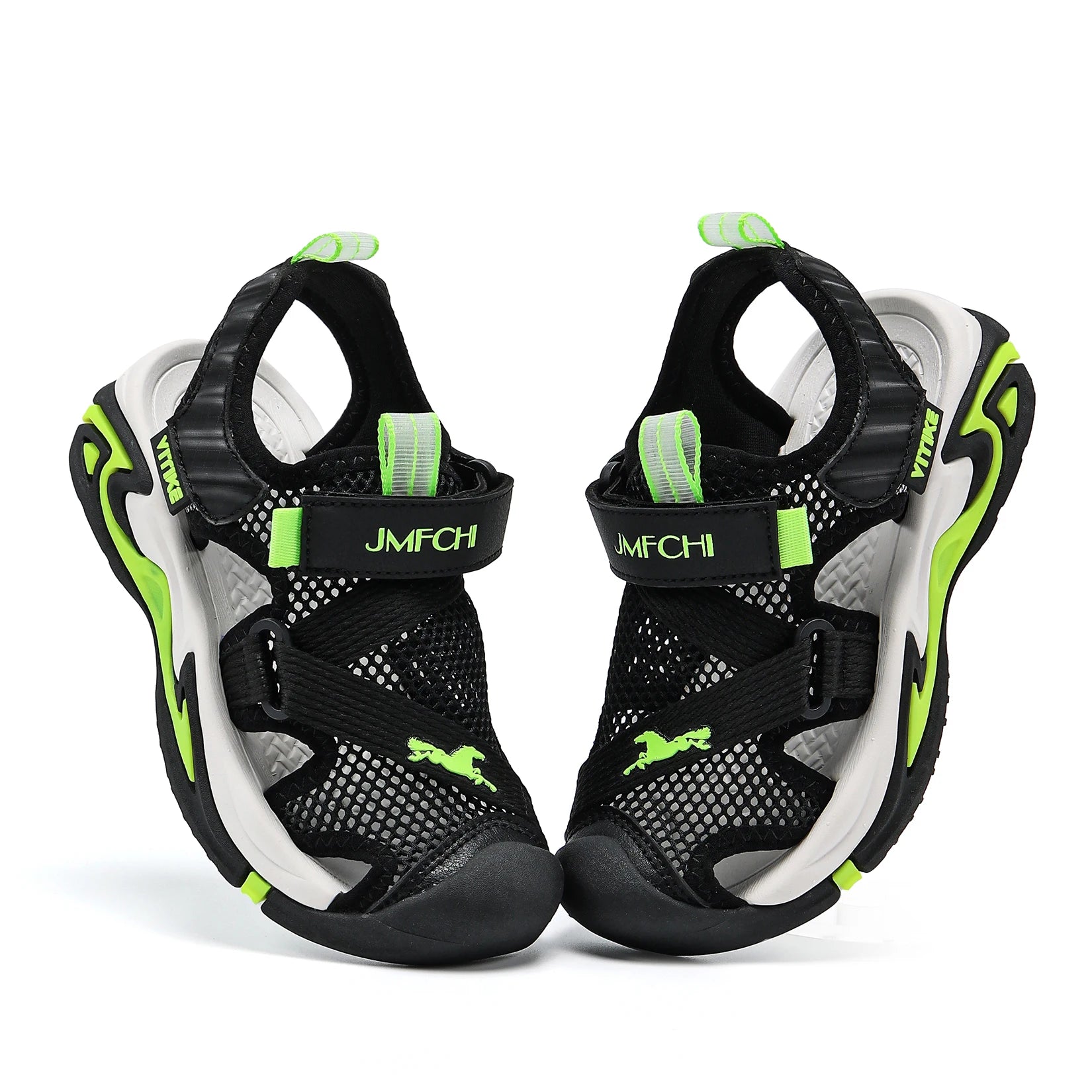 Boys' Summer Beach Sandals – Closed Toe, Safety Shoes for Kids