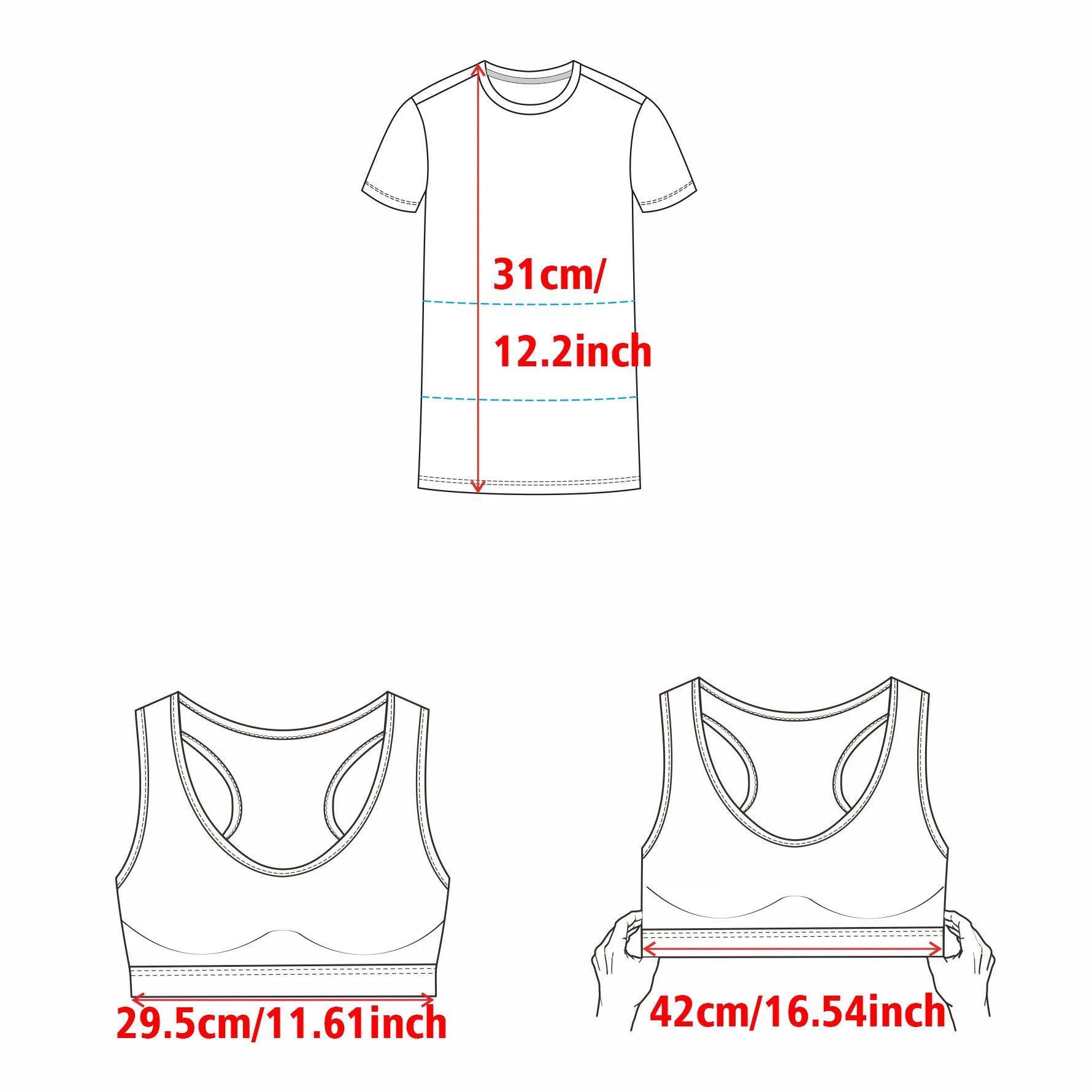 Seamless Sports Bra Crop Top – Wire-Free, Padded, Breathable, Supportive.