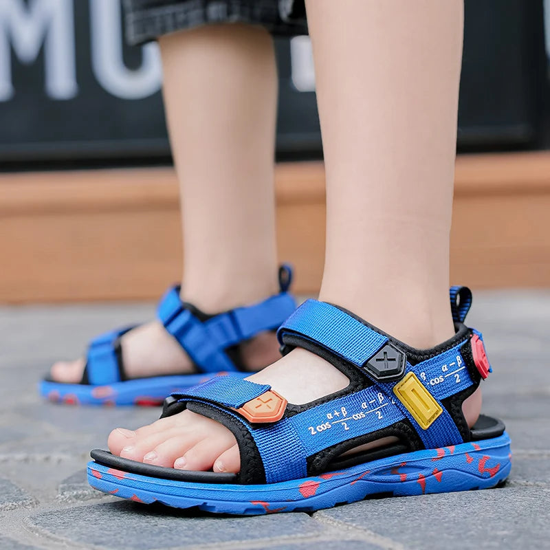 Kids' Beach Sandals – Non-Slip, Soft Bottom, Breathable & Lightweight Shoes