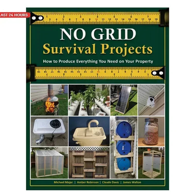 Grid Free Survival Project – English Edition, Full-Color Illustrated Book