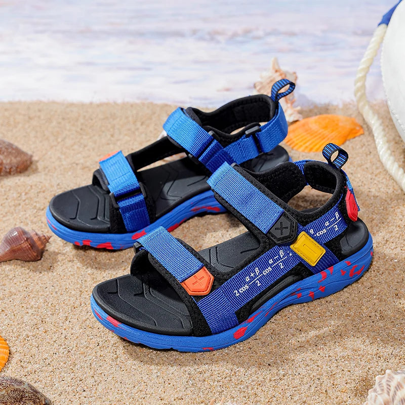 Kids' Beach Sandals – Non-Slip, Soft Bottom, Breathable & Lightweight Shoes