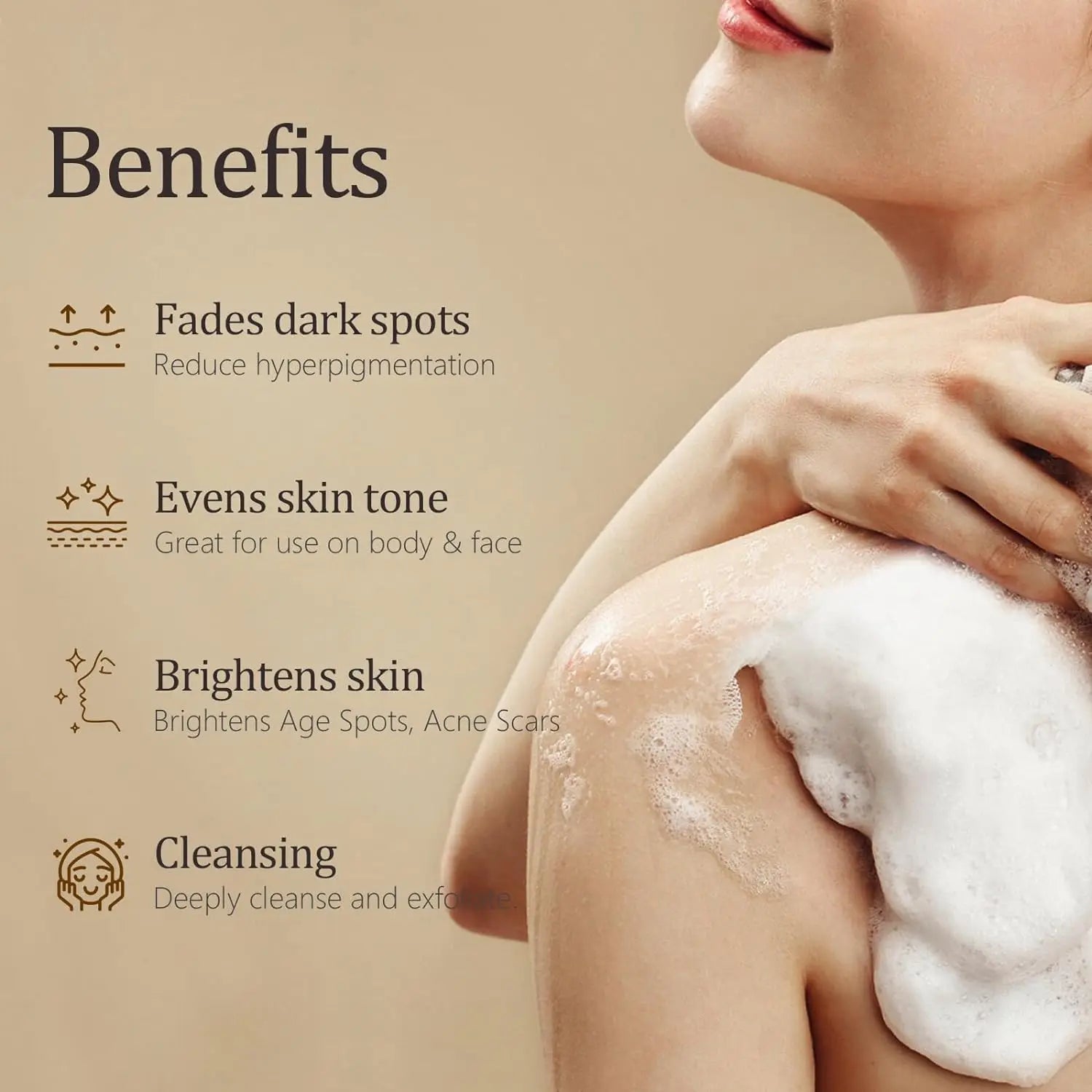 Turmeric Kojic Acid Soap – Acne, Dark Spot & Skin Tone Treatment