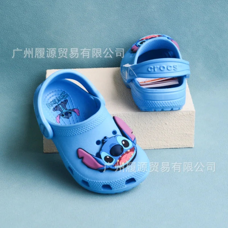 Miniso Kids' Cartoon Slippers – Cute Non-Slip Summer Sandals, Soft Sole Gift